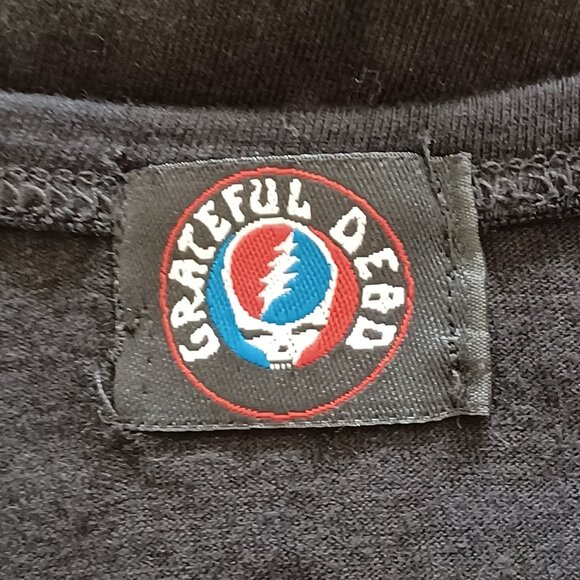 Vintage Grateful Dead *RARE* Grunge Dancing Bear Hippie Tee Shirt Dress - Picture 4 of 4